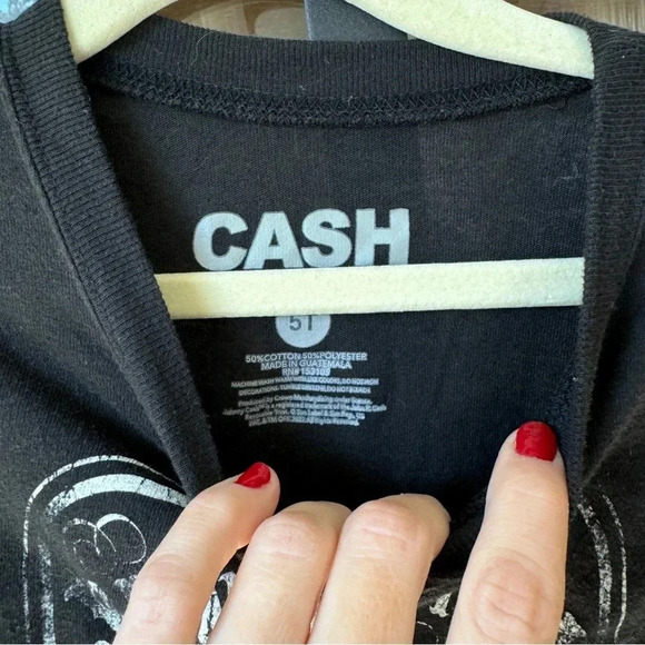 Johny Cash Tee toddler boys band graphic crewneck short sleeve top tshirt - Picture 2 of 3